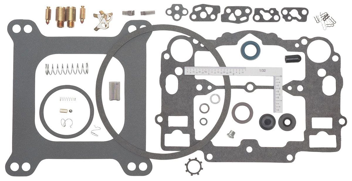 EDELBROCK includes parts & gaskets to rebuild all Edelbrock square-bore carbs Edelbrock Performer and Thunder Carburettor Series Rebuild Kit ED1477 SR