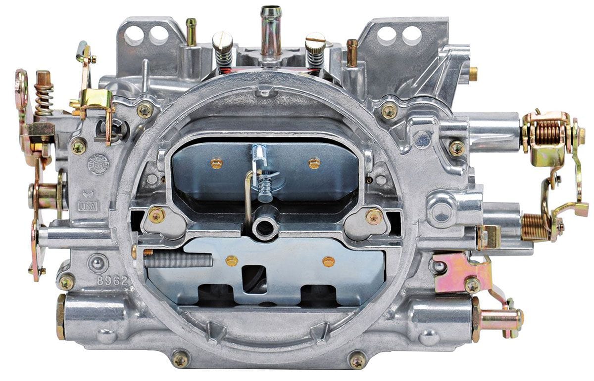 EDELBROCK Manual Choke, Square Flange, Non-EGR, Dual Carb Application Edelbrock AVS2 Series 500cfm Carburettor ED1904 SR