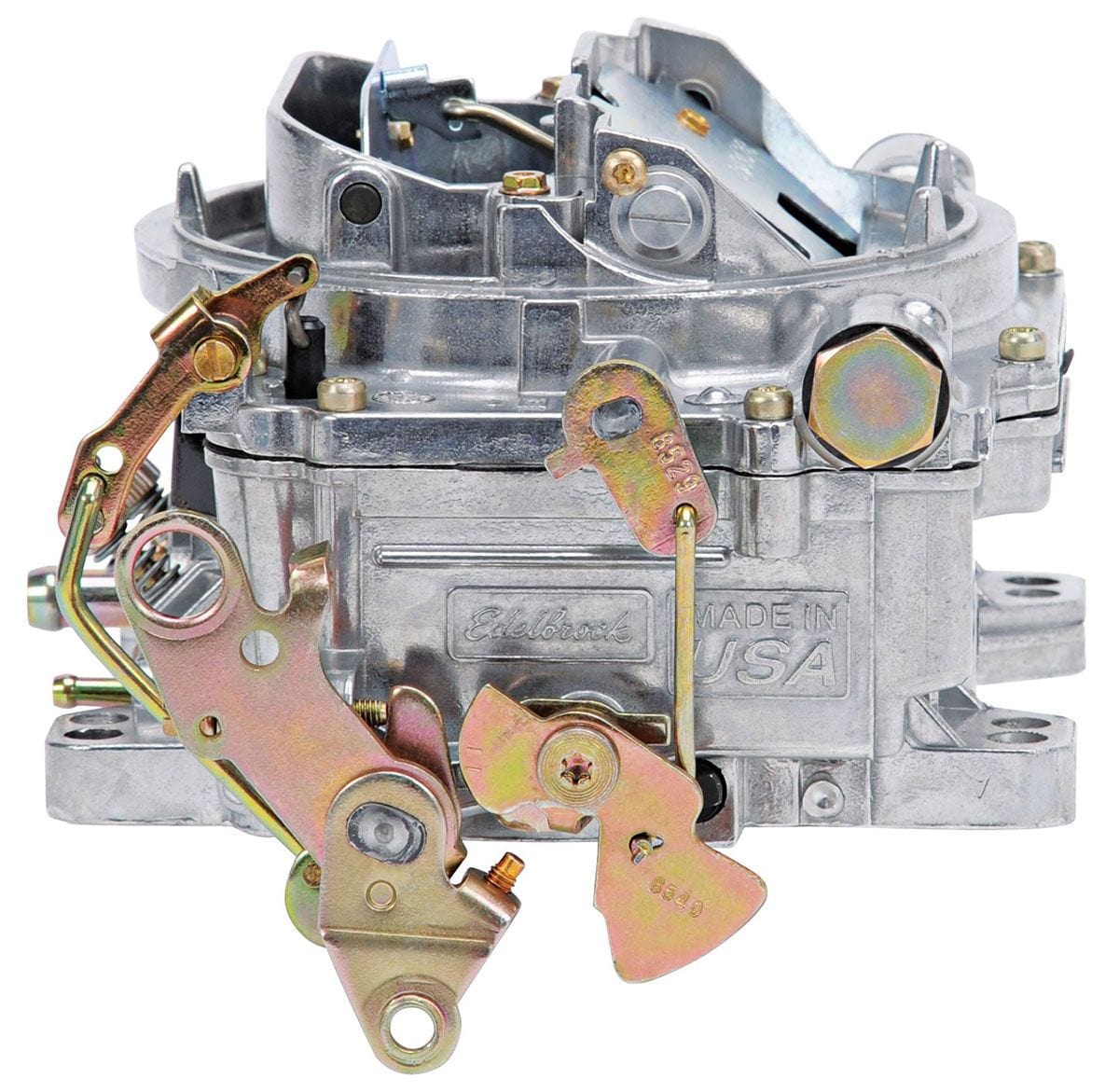 EDELBROCK Manual choke, square flange, non-EGR, Single Carb Application Edelbrock 500 CFM AVS2 Series Carburettor ED1902 SR