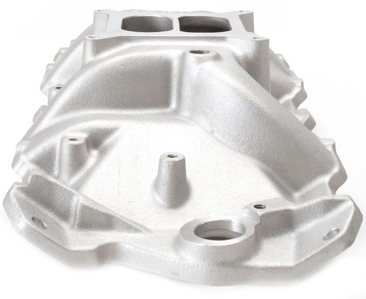 EDELBROCK Small Block Chevy, 1500-6500 rpm Edelbrock Performer RPM Intake Manifold ED7101 SR