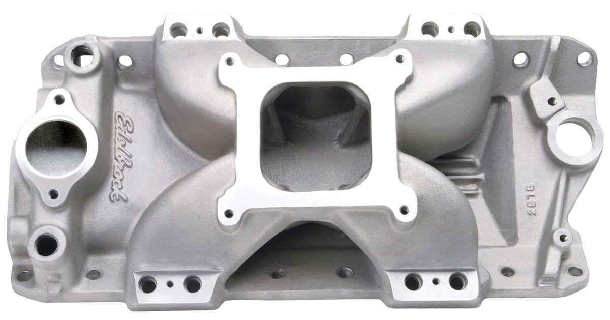 EDELBROCK Small Block Chevy, 4500-8500 rpm Edelbrock Victor E EFI Intake Manifold ED29785 SR