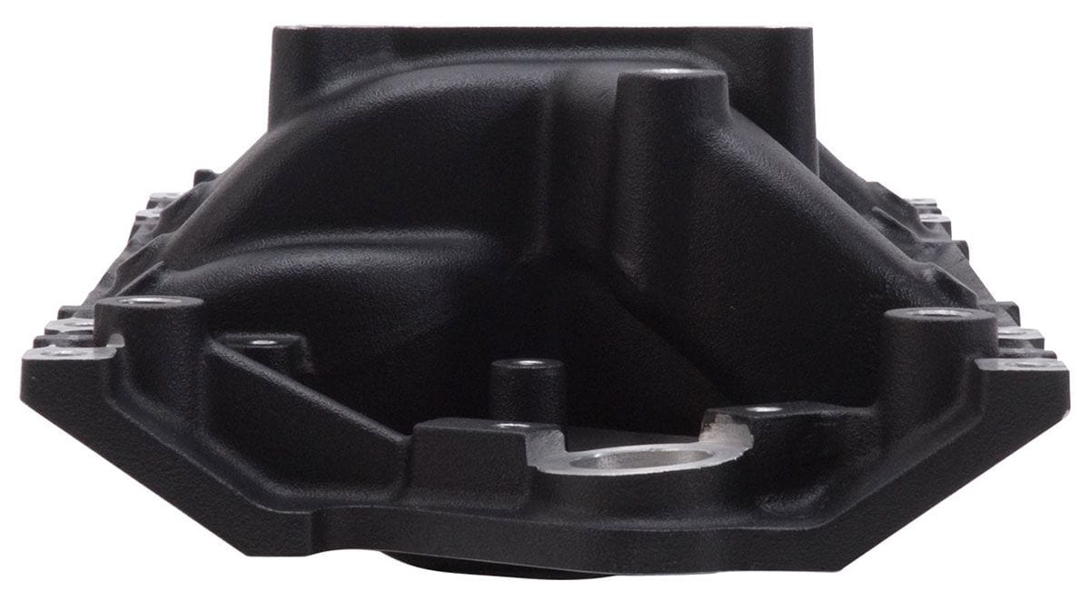 EDELBROCK Small Block Chevy Vortec, 1500-6500 rpm Edelbrock RPM Air-Gap Intake Manifold Black Finish ED75163 SR