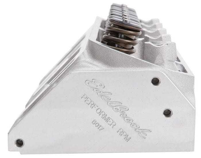 EDELBROCK Small Block Chrysler 340, great torque and horsepower up to 6500 rpm Edelbrock Performer RPM Chrysler 340 Cylinder Heads - Single - Complete ED60179 SR