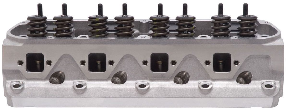 EDELBROCK Small Block Ford, 2.02" Intake valve, great torque and horsepower up Edelbrock Performer RPM Cylinder Heads - Single - Complete ED60259 SR