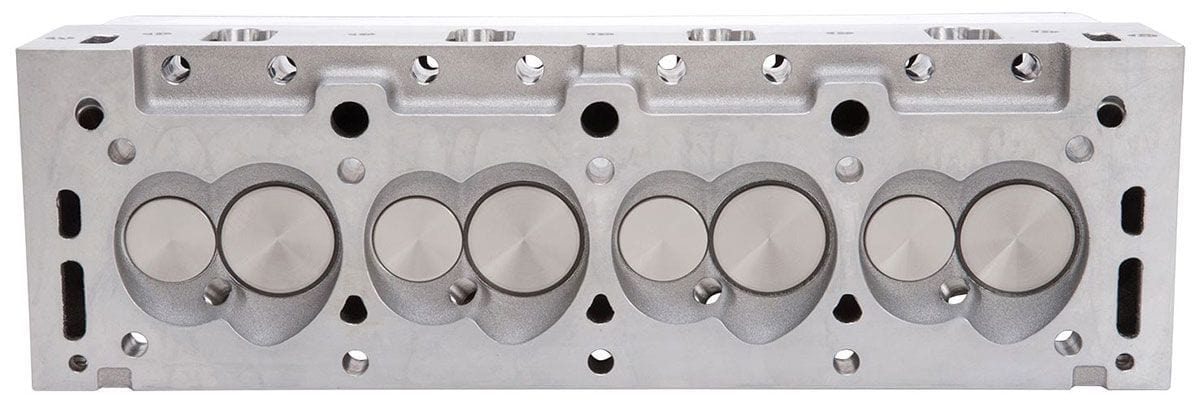 EDELBROCK VN EFI style with Injector notch, 195cc intake port, suit Hyd roller Edelbrock Performer RPM Aluminium Cylinder Head - Holden V8 ED61385 SR
