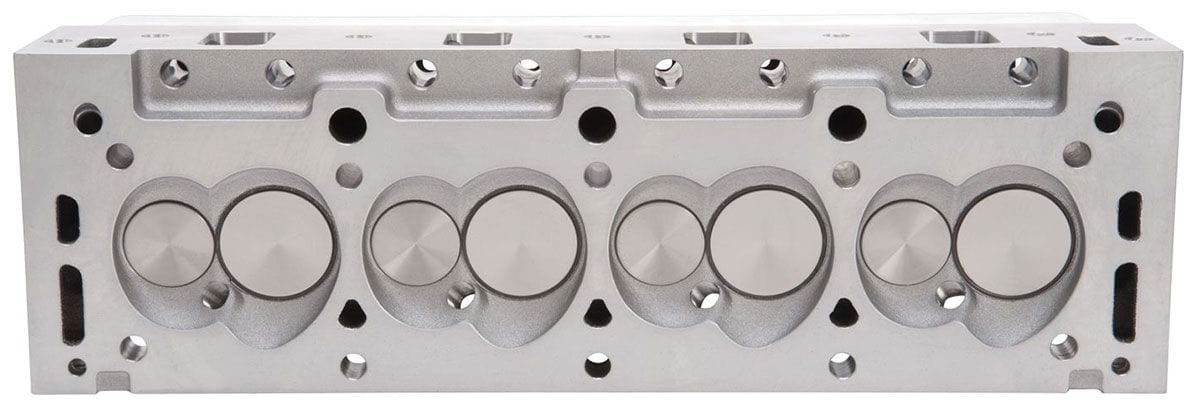 EDELBROCK VN style with carburettor, 195cc intake port, suit Flat tappet cam. S Edelbrock Performer RPM Aluminium Cylinder Head - Holden V8 ED61389 SR