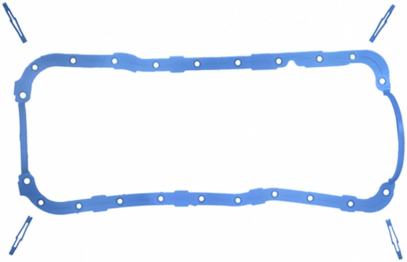 FELPRO 1-Piece Rubber Suit Ford 351W 1988-91 Felpro PermaDry Oil Pan Gasket FEOS30616R SR