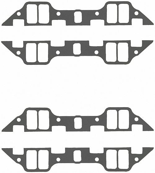 FELPRO Suit Chrysler 361-440 2.270" x 1.23" (.030") Replacement For FE1214 & Felpro Composite Intake Manifold Gasket Set FE1216 SR