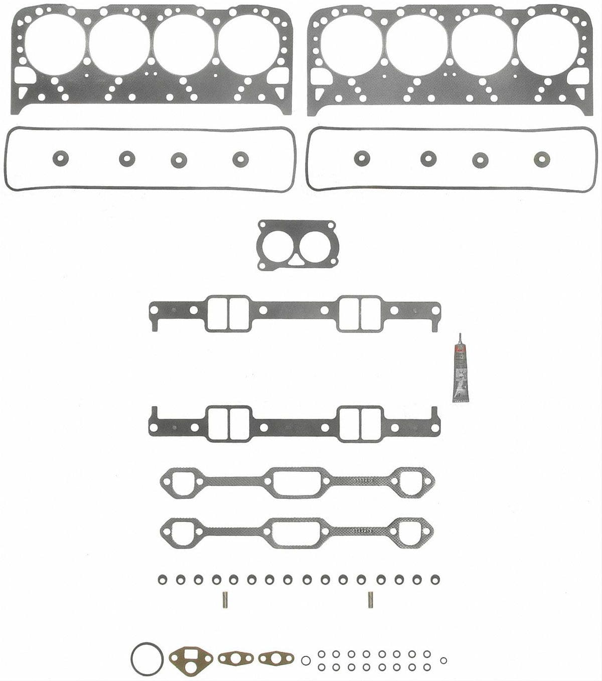 FELPRO Suit SB Chev 350 5.7L LTI-LT4 1993-96 Felpro Top End Gasket Set FEHS9966PT-2 SR