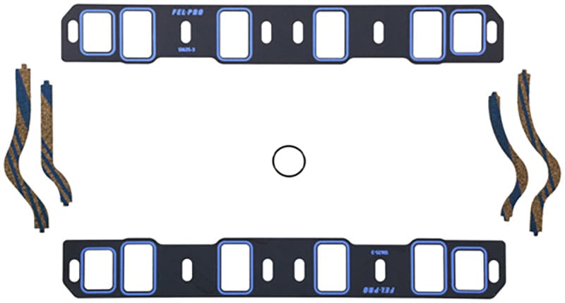 FELPRO Suit SB Ford 289-351W 1.28" x 2.10" (.065") Felpro Printoseal Steel Core Intake Manifold Gasket Set FE1262S3 SR