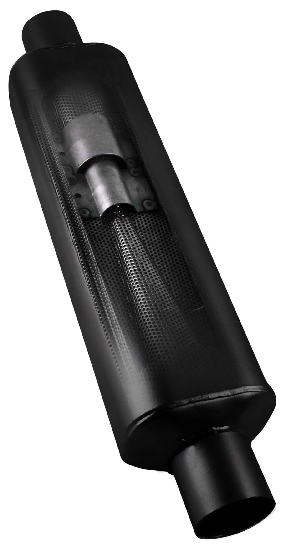FLOWMASTER Oval, 2-1/2" Inlet/Outlet Flowmaster Hushpower Super HP-2 Muffler FLO12512304 SR