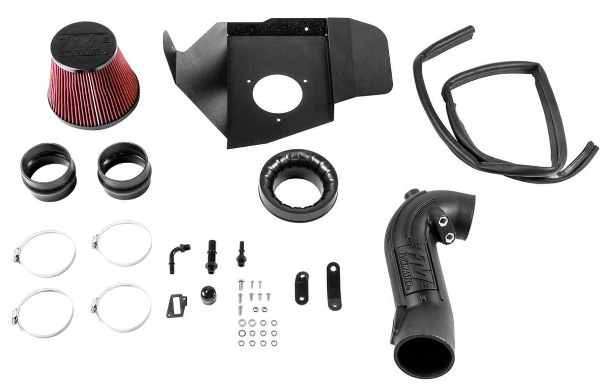FLOWMASTER Suit Ford Mustang 2015-17 5.0L V8 Flowmaster Delta Force Performance Air Intake Kit FLO615131 SR
