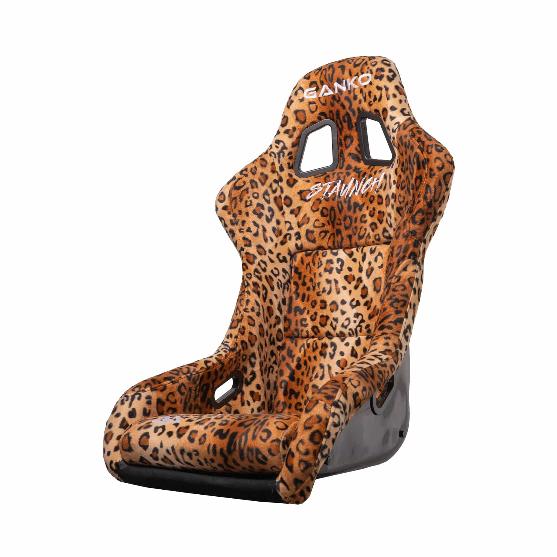 GANKO JP Seats GANKO JP - STAUNCH FIXED BACK - LEOPARD PRINT SR