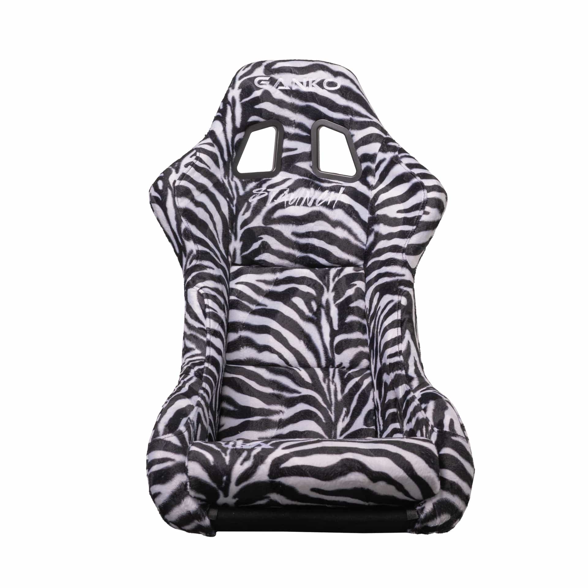 GANKO JP Seats GANKO JP - STAUNCH FIXED BACK - ZEBRA PRINT SR