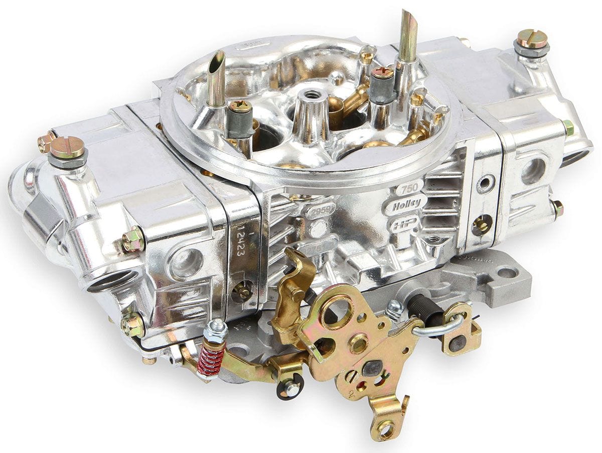 HOLLEY 4150 HP Mechanical Secondaries Holley 750 CFM Four Barrel Aluminium Street HP Carburettor HO0-82751SA SR