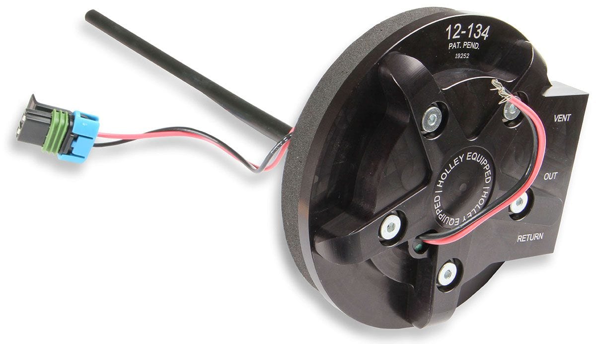 HOLLEY 450 LPH, 875HP EFI Or 1100HP Carb @ 60 PSI Holley Retrofit Intank Fuel Module - Returnless HO12-133 SR