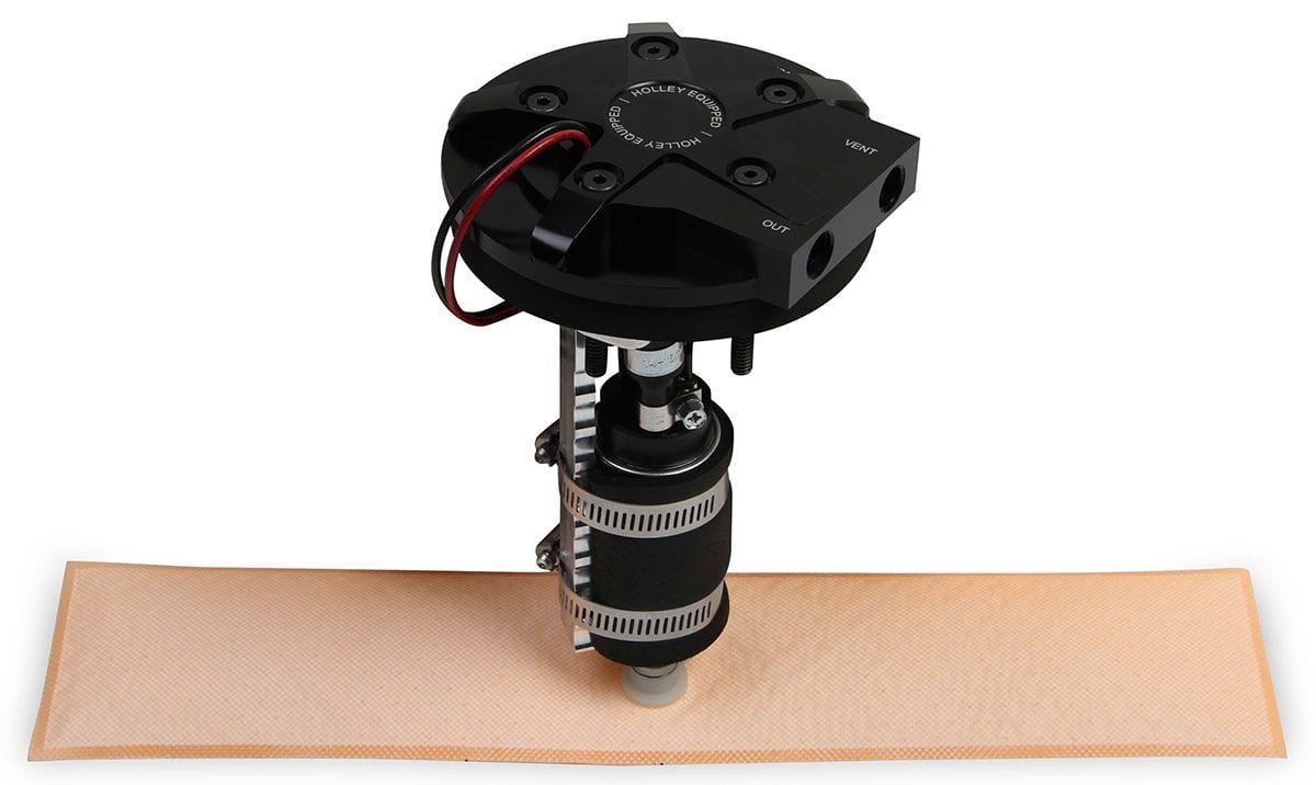 HOLLEY 450 LPH, 875HP EFI Or 1100HP Carb @ 60 PSI Holley Retrofit Intank Fuel Module - Returnless HO12-133 SR