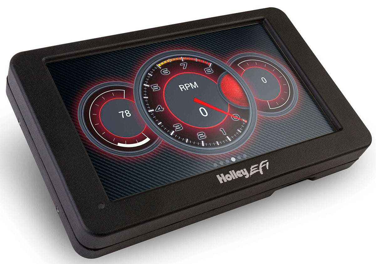 HOLLEY 7" Digital Dash, Compact & Fully Customizable Holley Stand Alone Digital Dash Kit HO553-109 SR