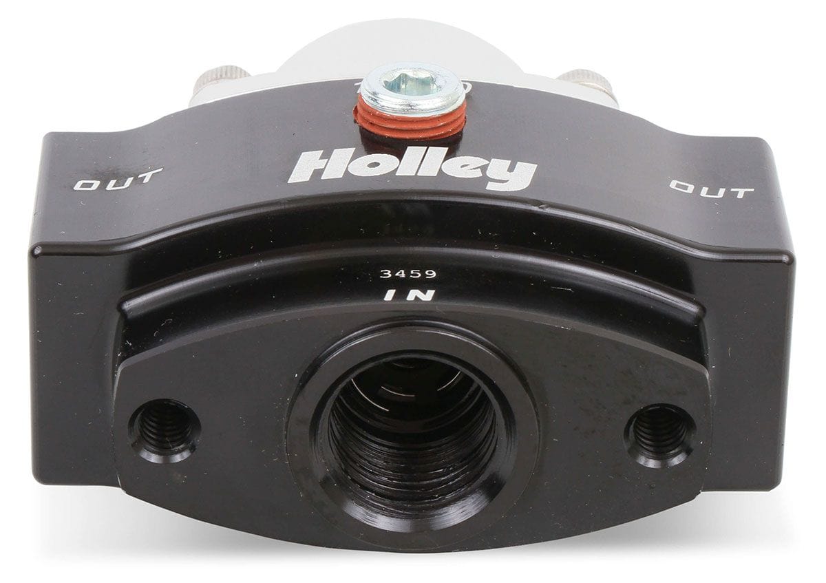 HOLLEY Adjustable 4.5 To 9 PSI With Idle Bleed Suit Carburettor Application Holley HP Billet Fuel Pressure Regulator HO12-842 SR