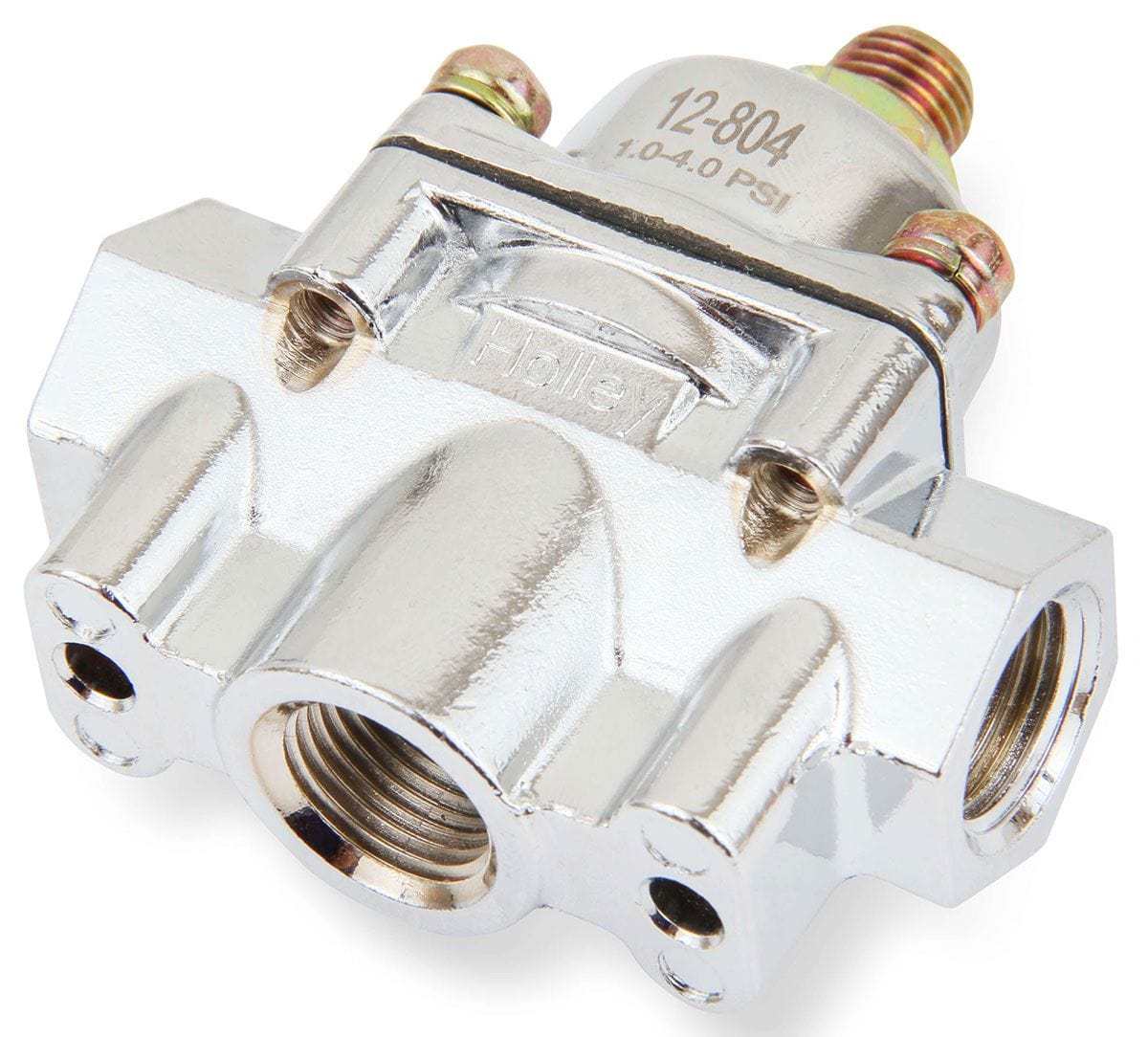 HOLLEY Adjustable From 1 Psi To 4 Psi, Suit Carburettor Application Only Holley Holley Red 2-Port Regulator HO12-804 SR