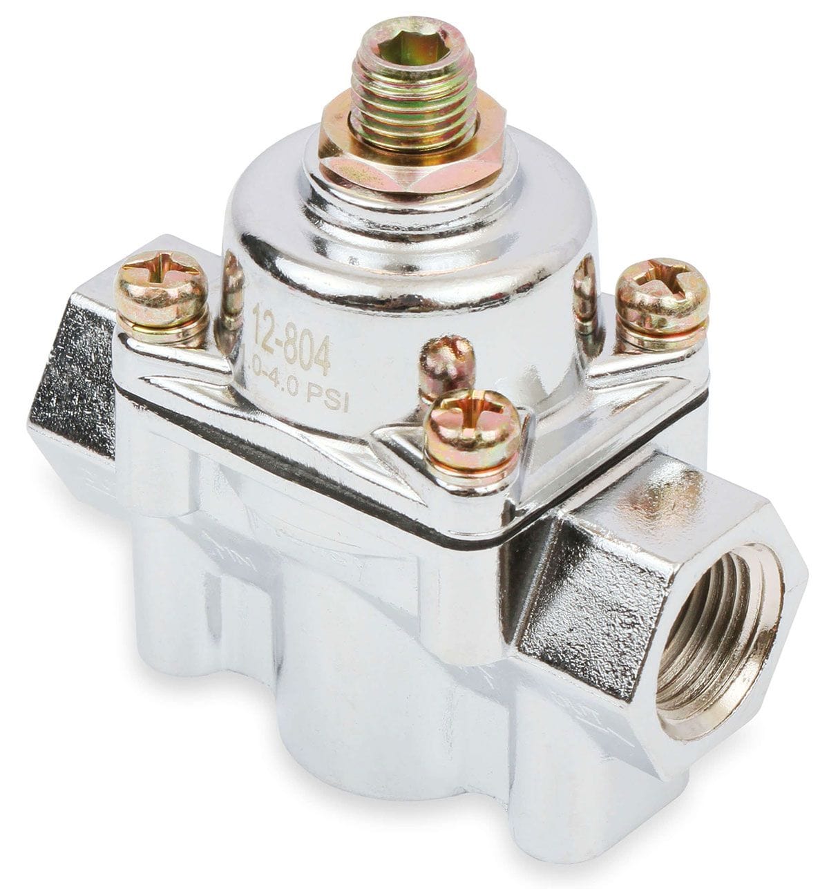 HOLLEY Adjustable From 1 Psi To 4 Psi, Suit Carburettor Application Only Holley Holley Red 2-Port Regulator HO12-804 SR