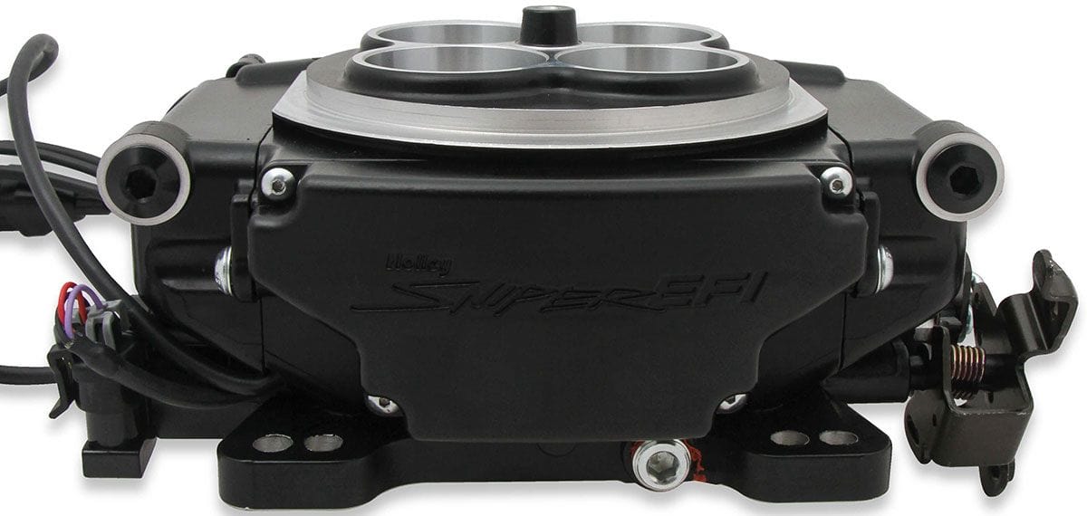 HOLLEY Black Finish With Handheld EFI Monitor Holley Sniper EFI Self-Tuning Kit HO550-511 SR