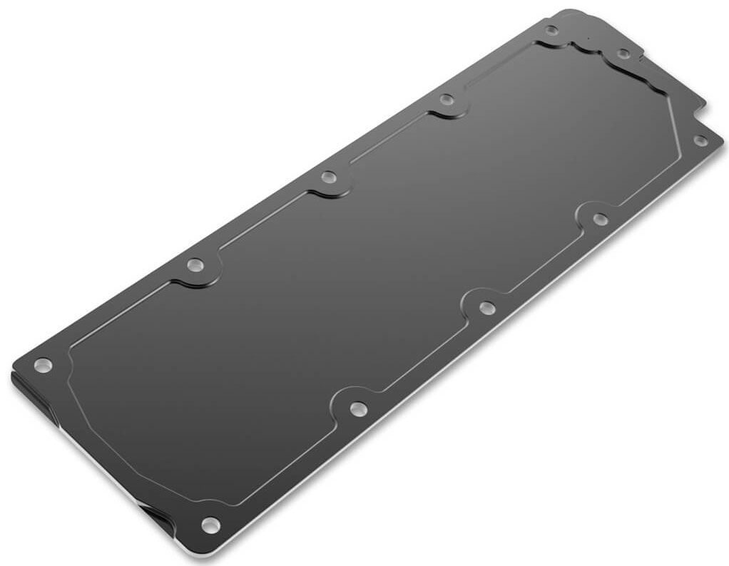 HOLLEY Black Satin Finish Suit GM LS2/LS3/LS7/LSX Holley Valley Cover- Trussed HO241-265 SR