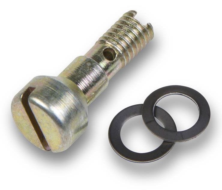 HOLLEY Designed For Nozzle Size .040" & Up Holley Discharge Nozzle Screw - Hallow HO121-7 SR