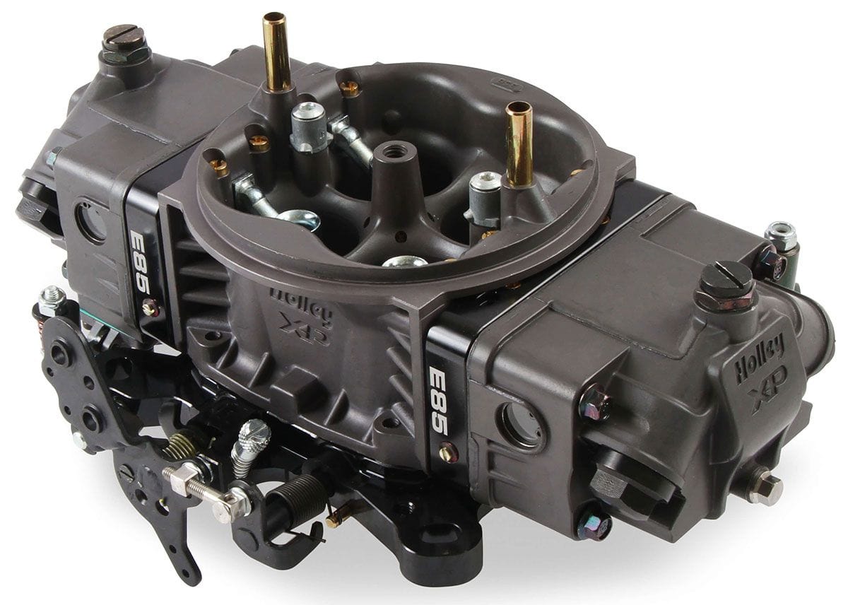 Holley Hardcore Grey with Black Billet Metering Blocks & Base Plates Holley 650cfm Ultra XP Aluminium E85 Carburettor HO0-80842HBX SR