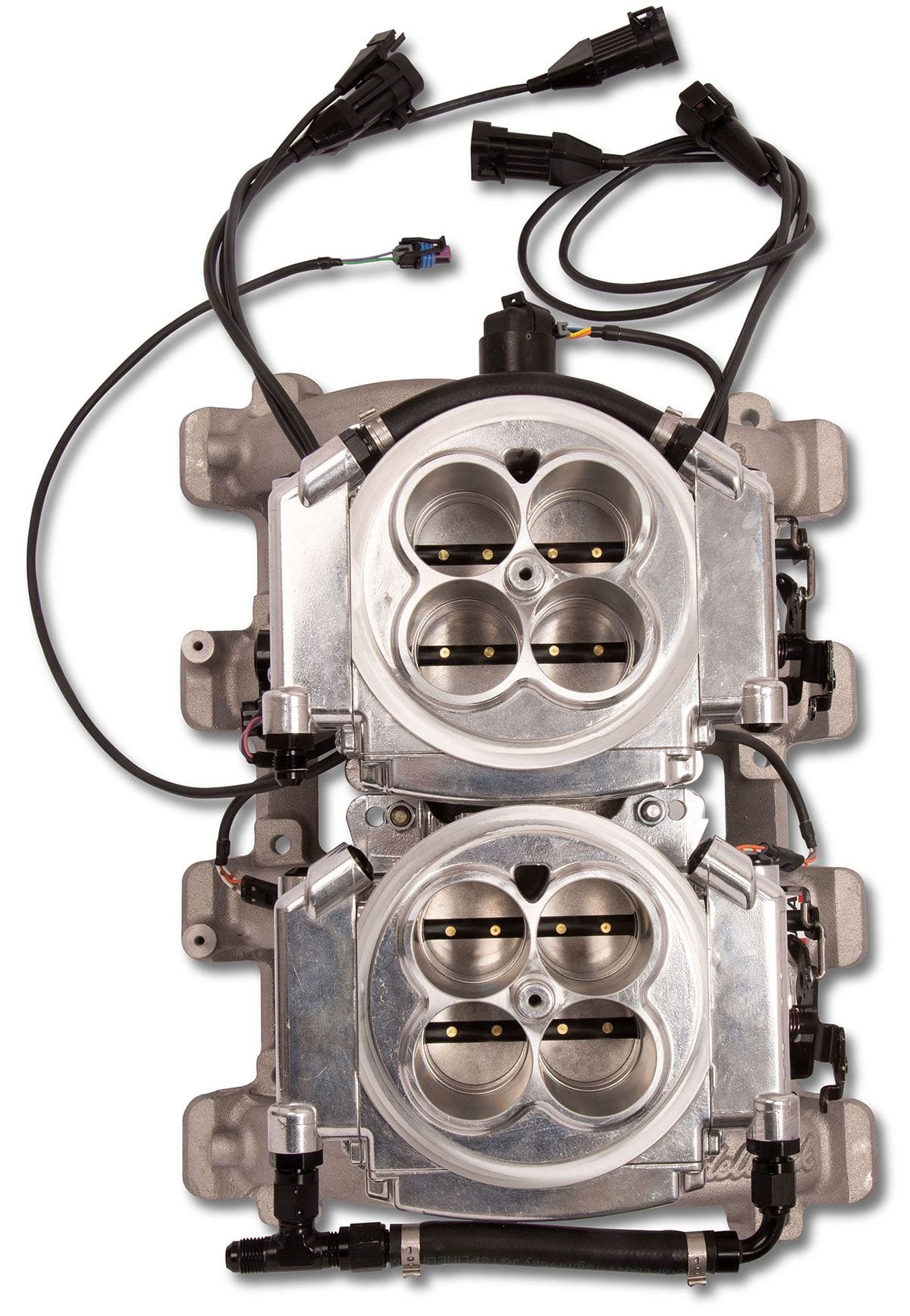 HOLLEY Holley Super Sniper EFI 4150 2X4 KIT - Shiny SR