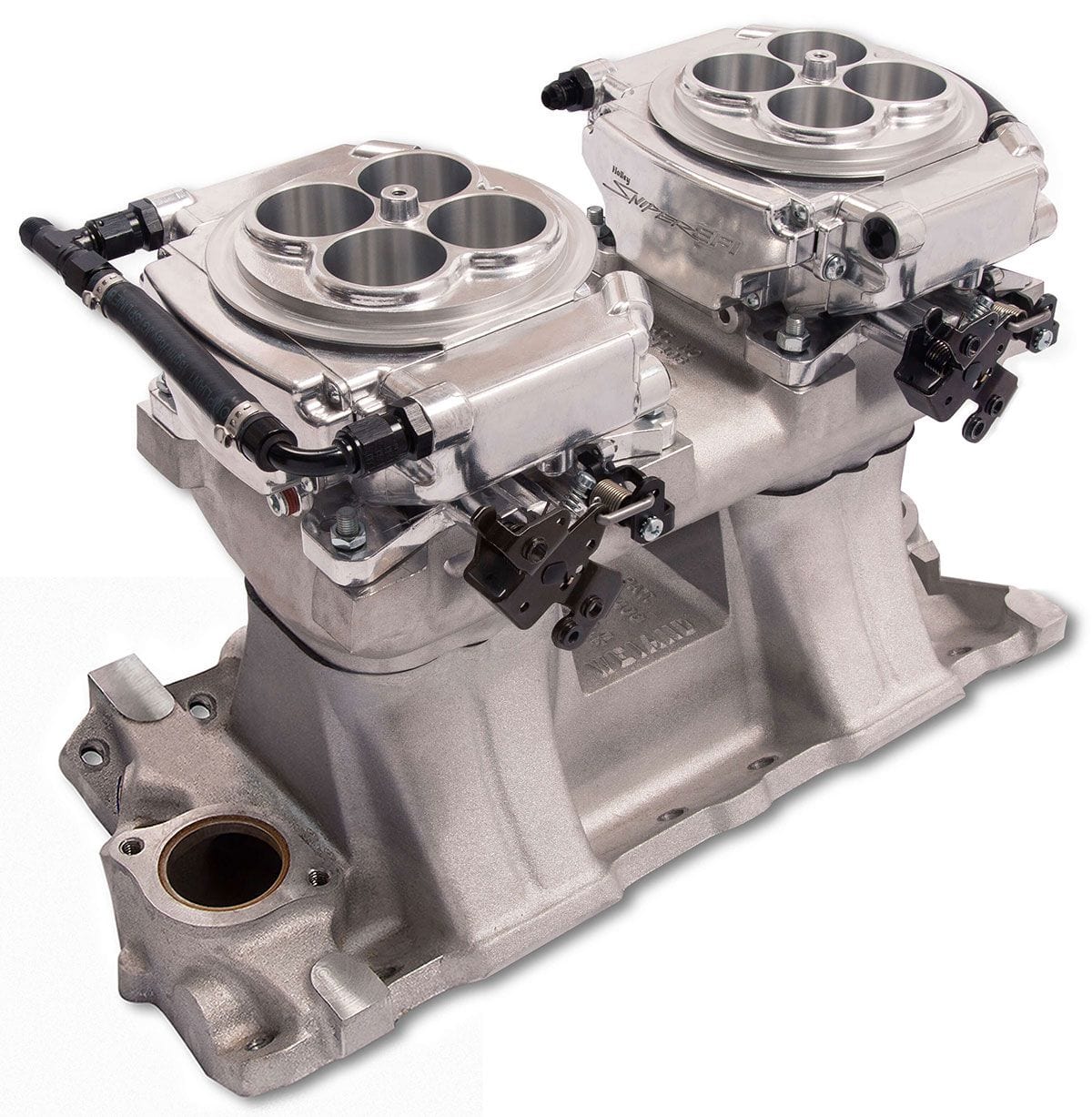 HOLLEY Holley Super Sniper EFI 4150 2X4 KIT - Shiny SR