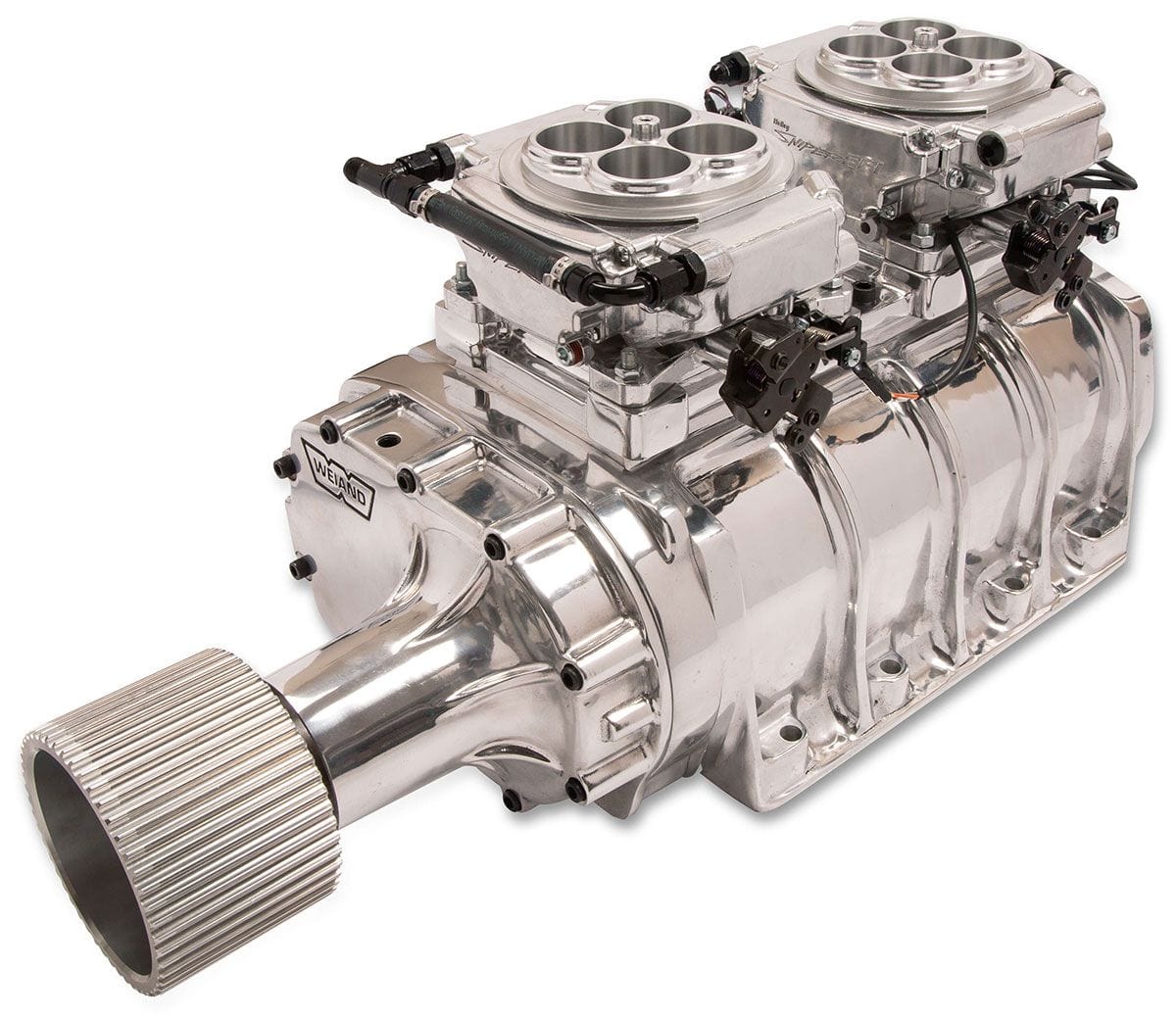 HOLLEY Holley Super Sniper EFI 4150 2X4 KIT - Shiny SR