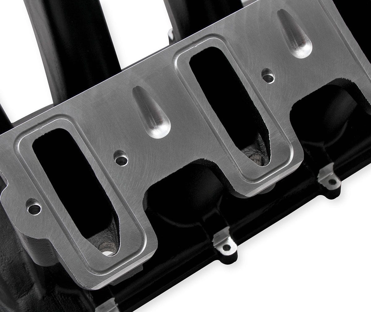 HOLLEY Manifold Base Only Suit EFI Application Holley LS1/LS2/LS6 Hi-Ram Intake Manifold - Black HO300-227BK SR