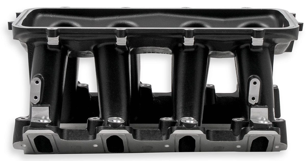 HOLLEY Manifold Base Only Suit EFI Application Holley LS1/LS2/LS6 Hi-Ram Intake Manifold - Black HO300-227BK SR