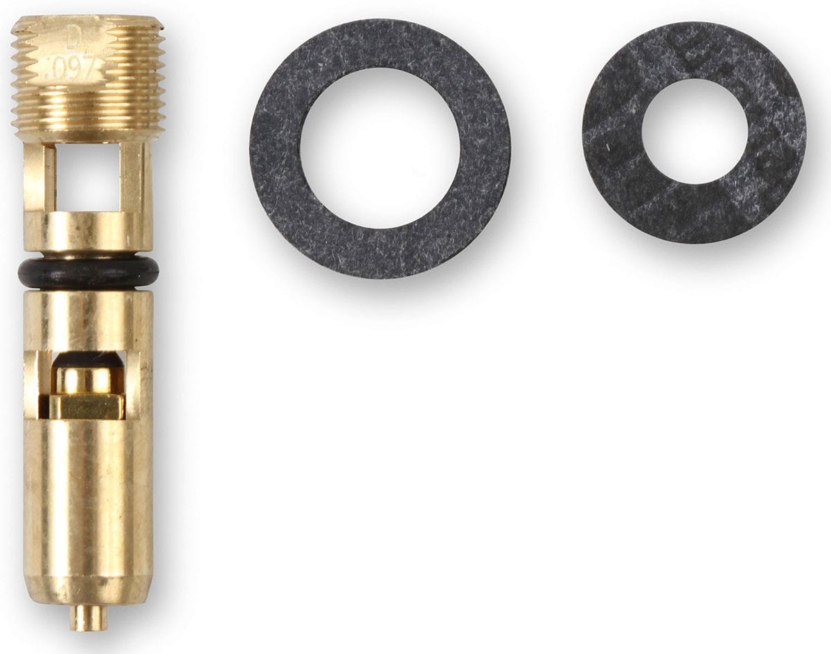 HOLLEY Size 0.097" Holley Holley Adjustable Inlet needle & seat - Viton, Off Road HO6-513 SR