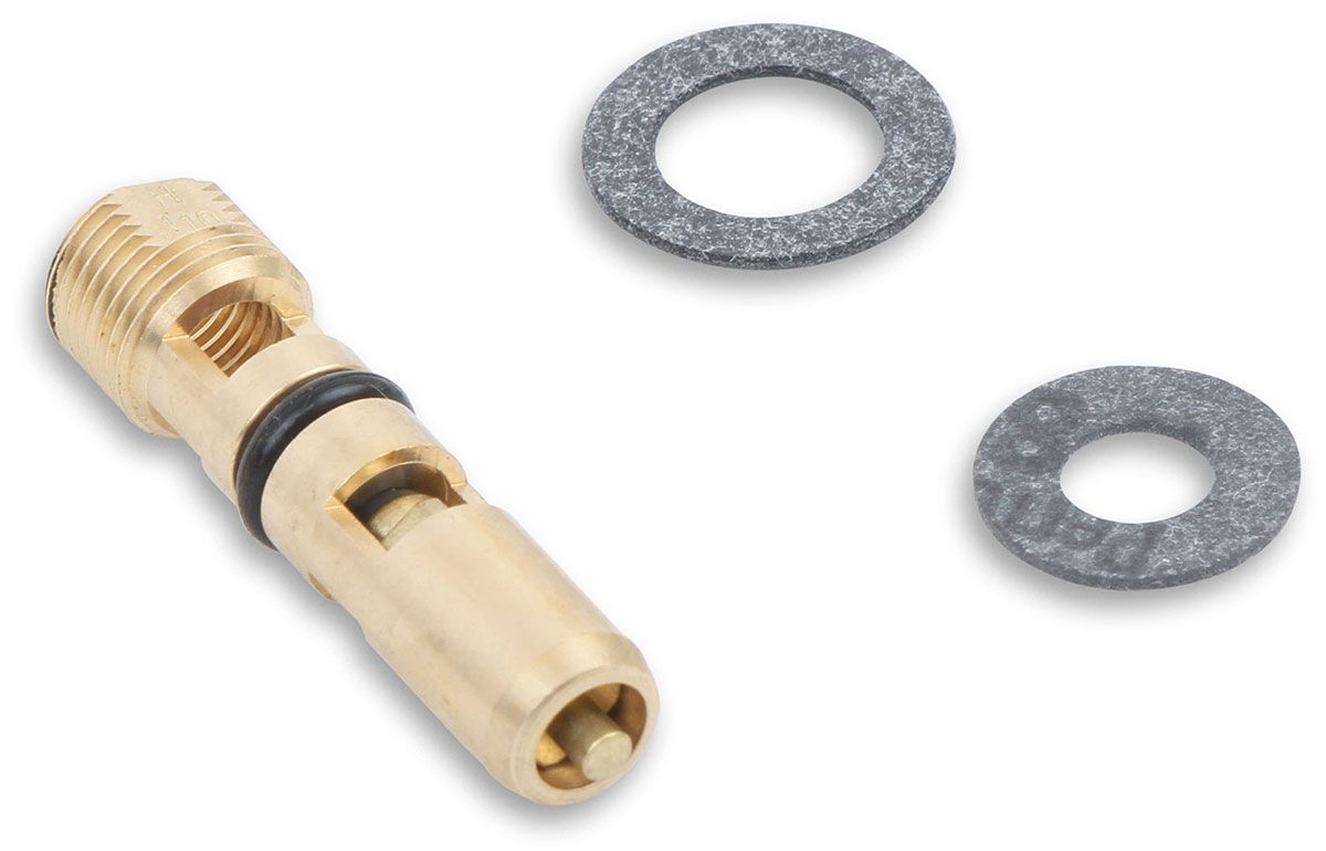 HOLLEY Size 0.110" Holley Holley Adjustable Inlet Needle & Seat - Viton HO6-504 SR