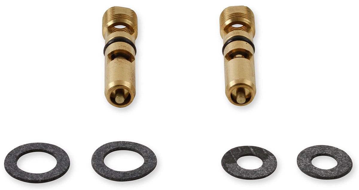 HOLLEY Size 0.120" Holley Holley Adjustable Inlet needle & seat - Viton HO6-518-2 SR