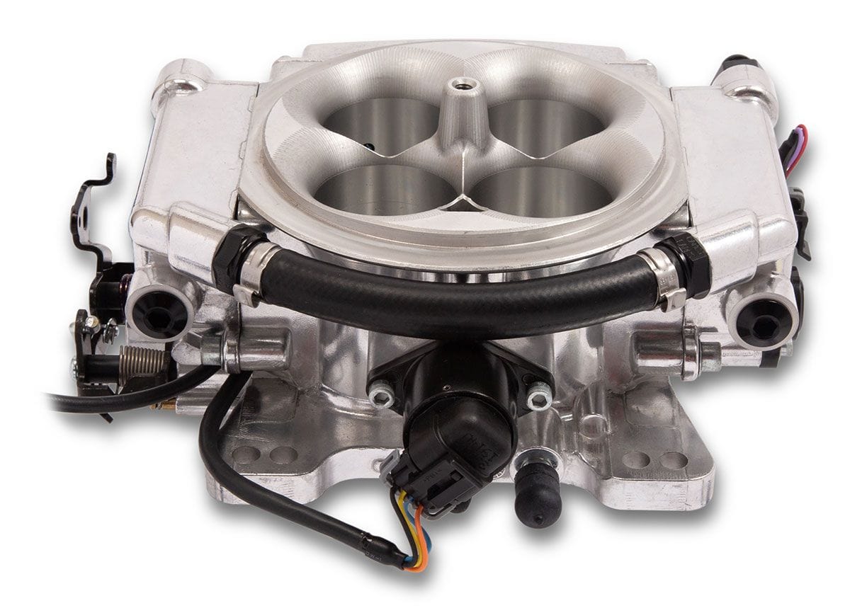 HOLLEY Sniper EFI XFLow 4BBL Self Tuning System, Polished Holley HO550-544 SR