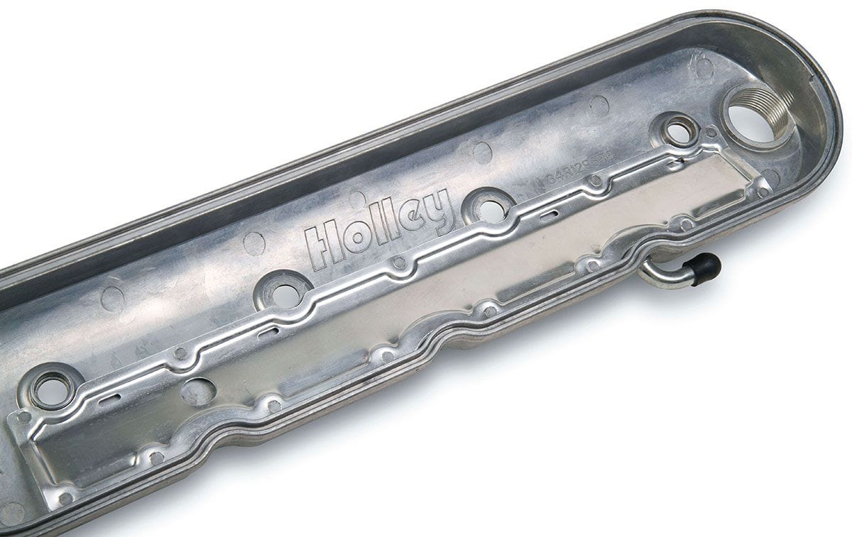 HOLLEY Suit GM LS Series Holley Black Satin Aluminium Valve Covers HO241-91 SR