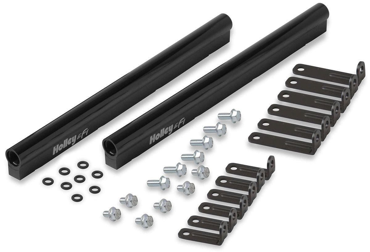 HOLLEY Suit HO300-137 LS1/LS2/LS6 Single Plane Manifold Holley LS Fuel Rails HO534-219 SR