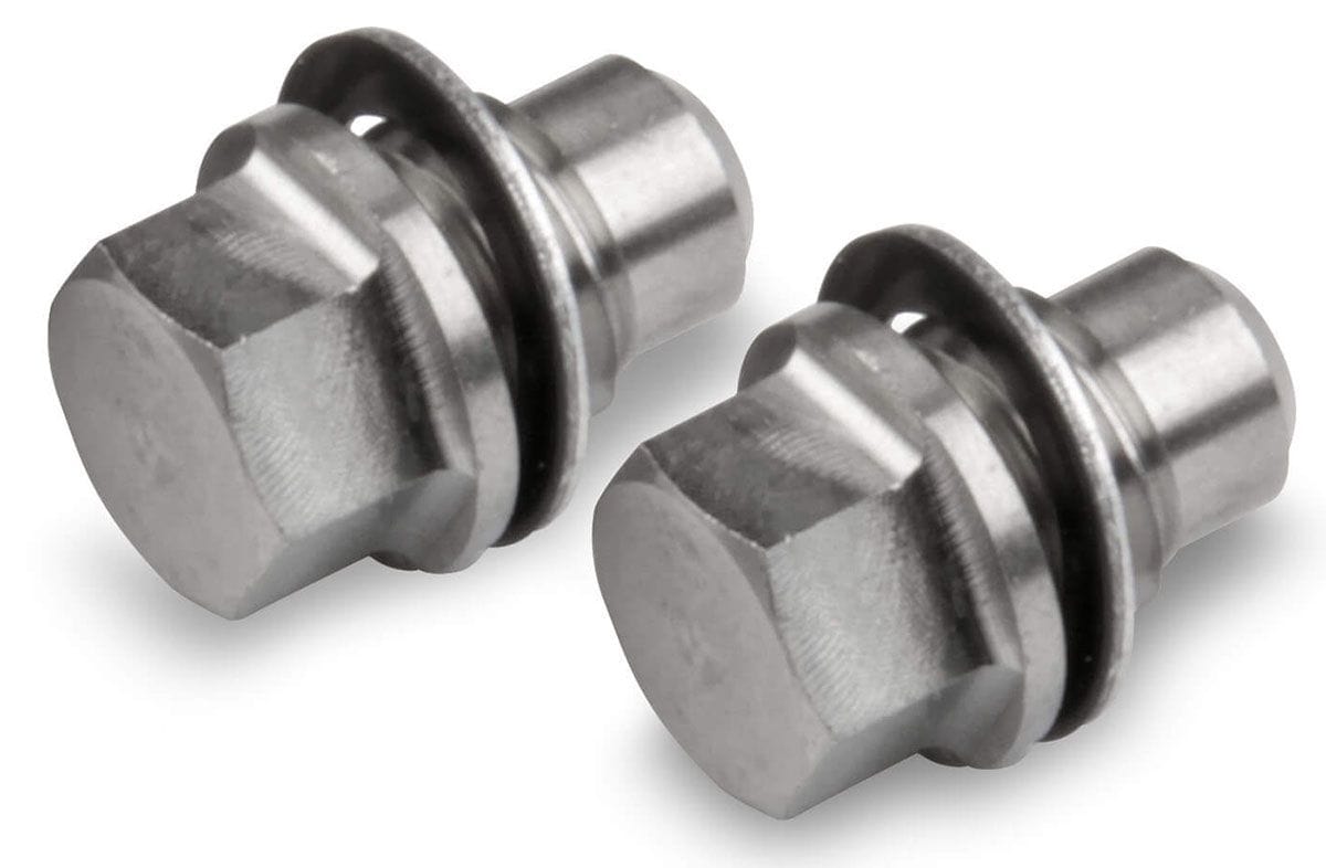 HOLLEY Suit Holley XP & GEN 3 Dominator Holley Fuel Bowl Drain Plug Kit HO26-146 SR