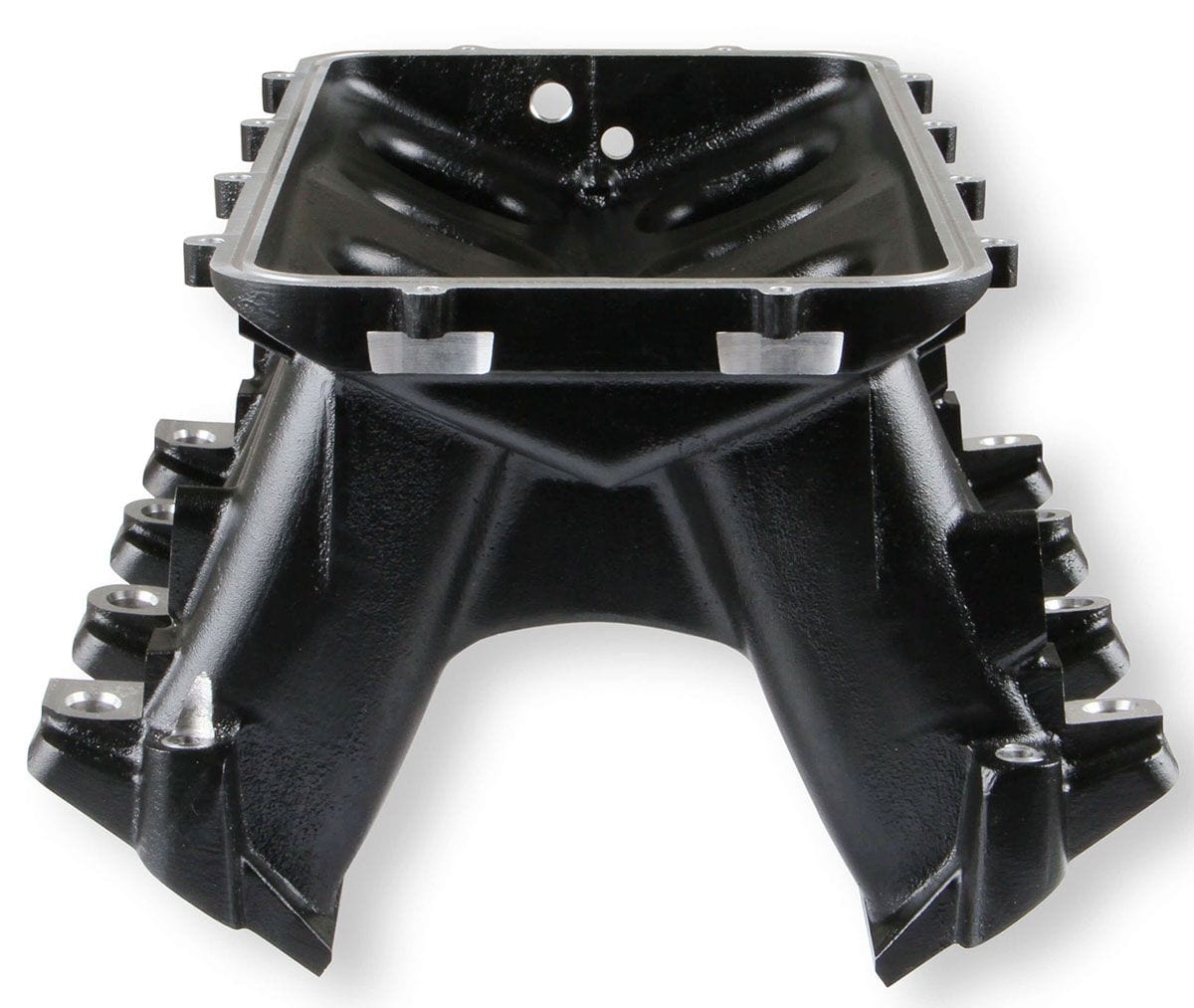 HOLLEY Suit Single GM LS 102mm Throttle Bod Holley LS1/LS2/LS6 Hi-Ram Intake Manifold - Black HO300-123BK SR