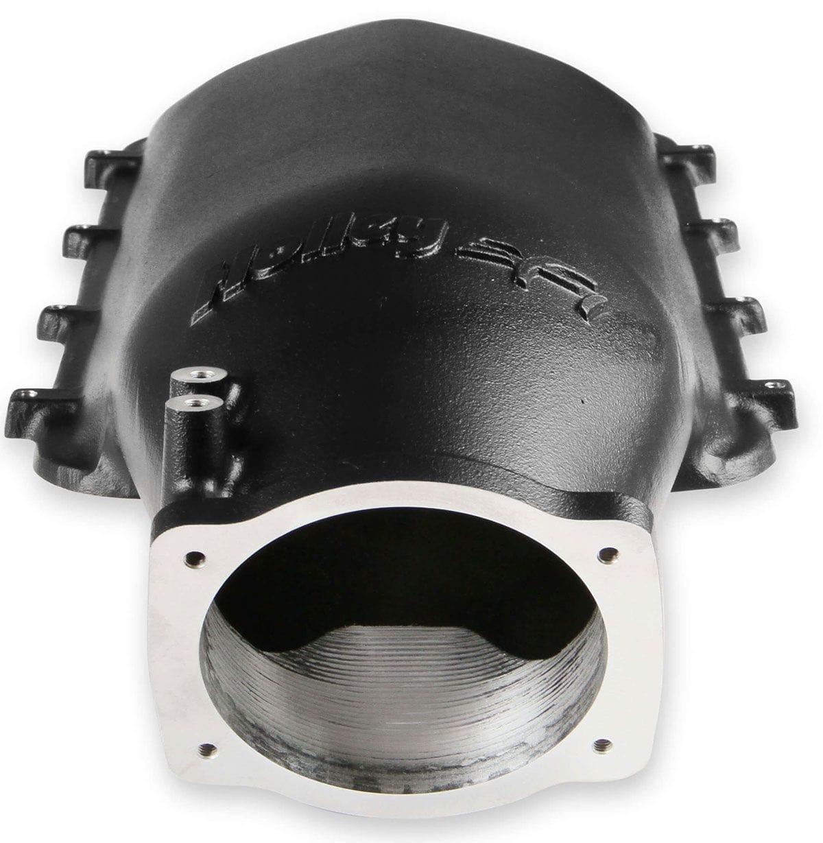 HOLLEY Suit Single GM LS 102mm Throttle Bod Holley LS1/LS2/LS6 Hi-Ram Intake Manifold - Black HO300-123BK SR