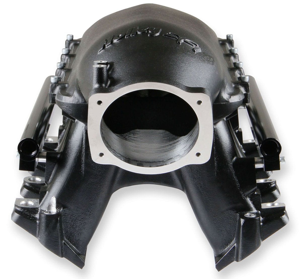 HOLLEY Suit Single GM LS 105mm Throttle Body Holley LS3/L92 Hi-Ram Intake Manifold - Black HO300-117BK SR