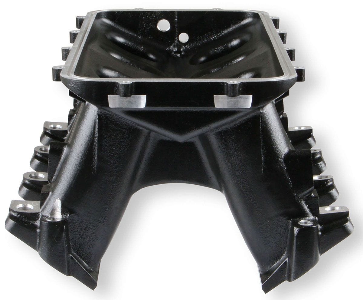 HOLLEY Suit Single GM LS 105mm Throttle Body Holley LS3/L92 Hi-Ram Intake Manifold - Black HO300-117BK SR