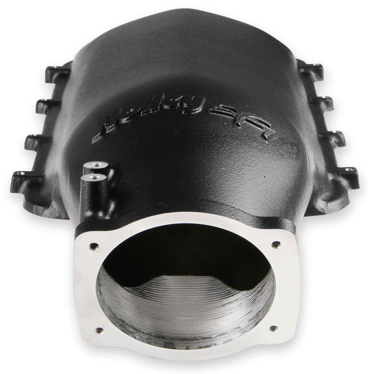 HOLLEY Suit Single GM LS 92mm Throttle Bod Holley LS1/LS2/LS6 Hi-Ram Intake Manifold - Black HO300-122BK SR