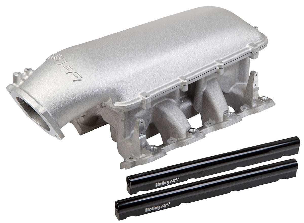 HOLLEY Suit Single GM LS 92mm Throttle Body Holley LS1/LS2/LS6 Mid-Rise Intake Manifold HO300-126 SR