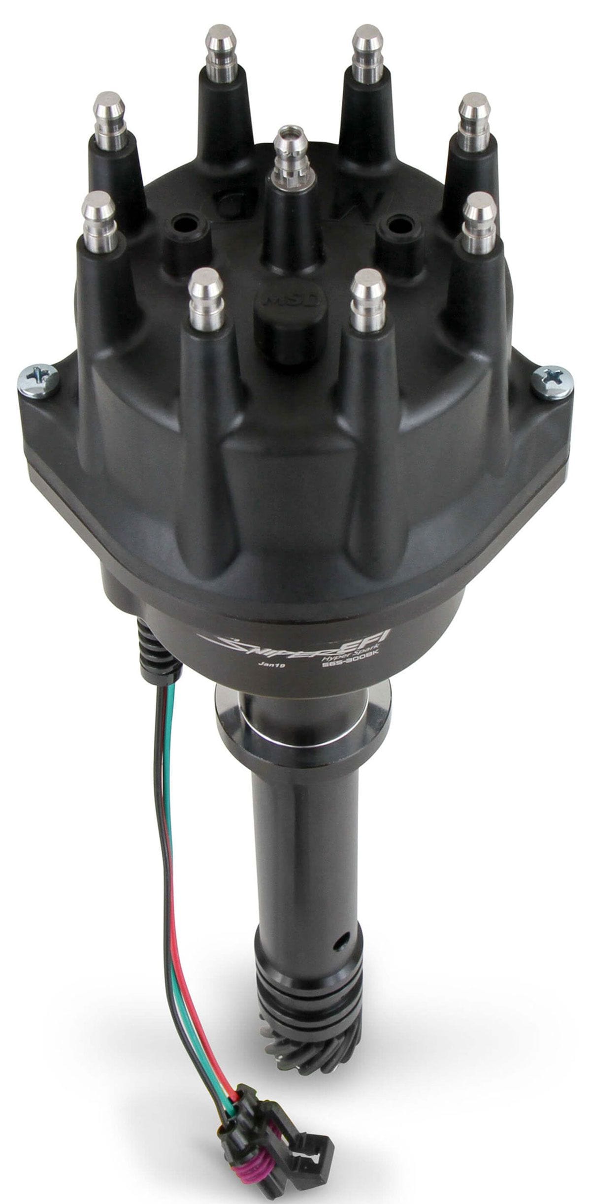 HOLLEY Suit Small Block & Big Block Chev Holley Sniper EFI Hyperspark Distributor, Black HO565-300BK SR
