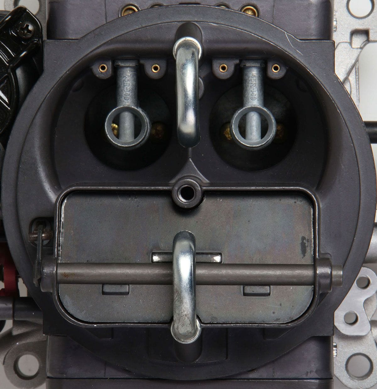 HOLLEY Vacuum Secondaires, Electric Choke Holley 770 CFM Marine Avenger Four Barrel Carburettor - Hard Core Grey HO0-82770 SR