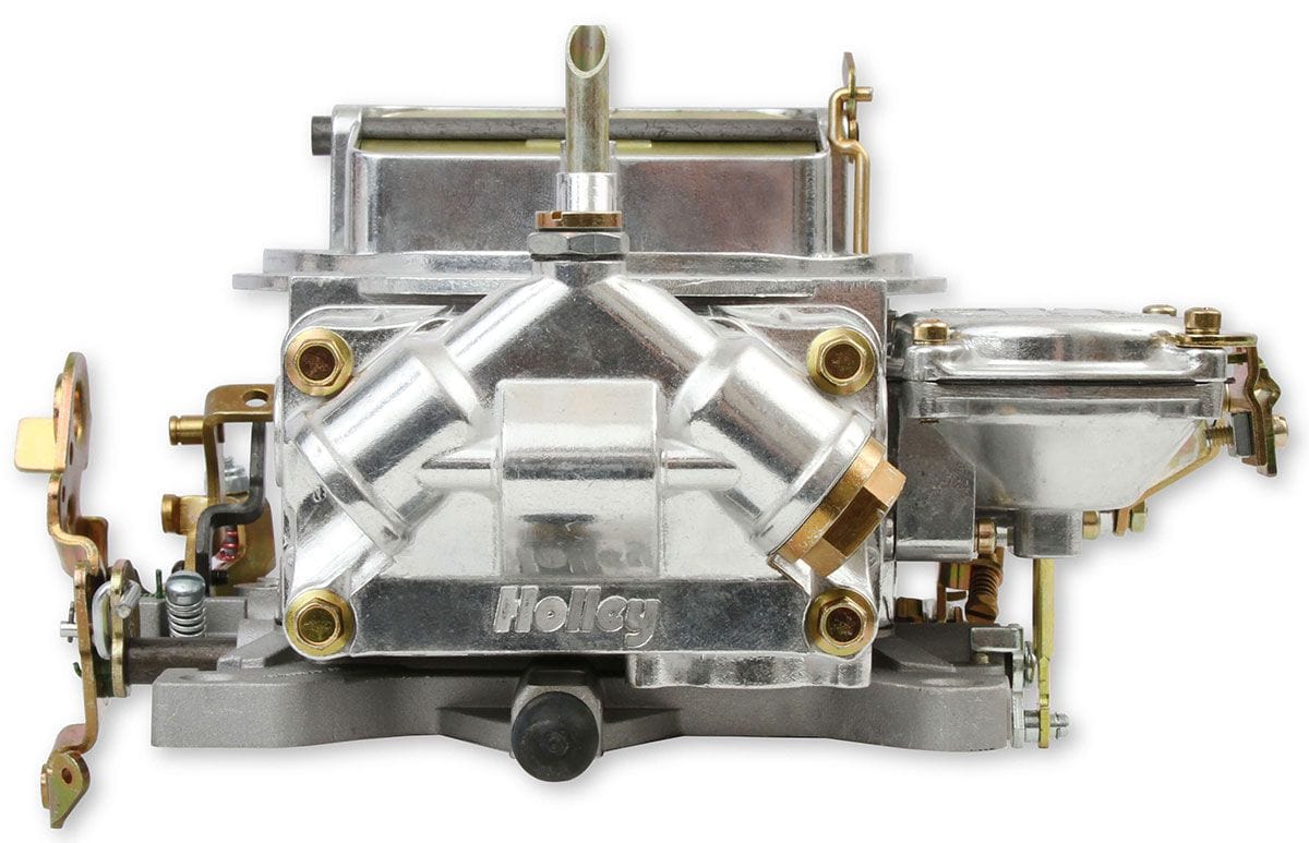 HOLLEY Vacuum Secondary. Manual Choke. 4160 Series Holley 750 CFM 4-Barrel Street Carburettor (Silver) HO0-3310S SR